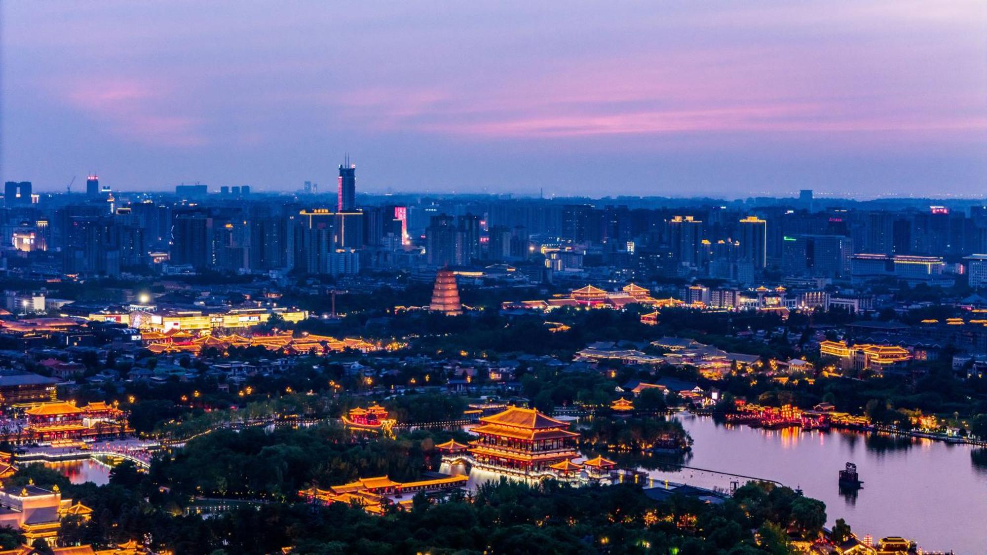 Gran Melia Xi'An Hotel Hszian Kültér fotó