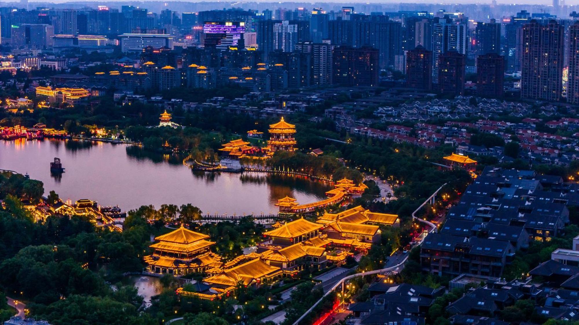 Gran Melia Xi'An Hotel Hszian Kültér fotó