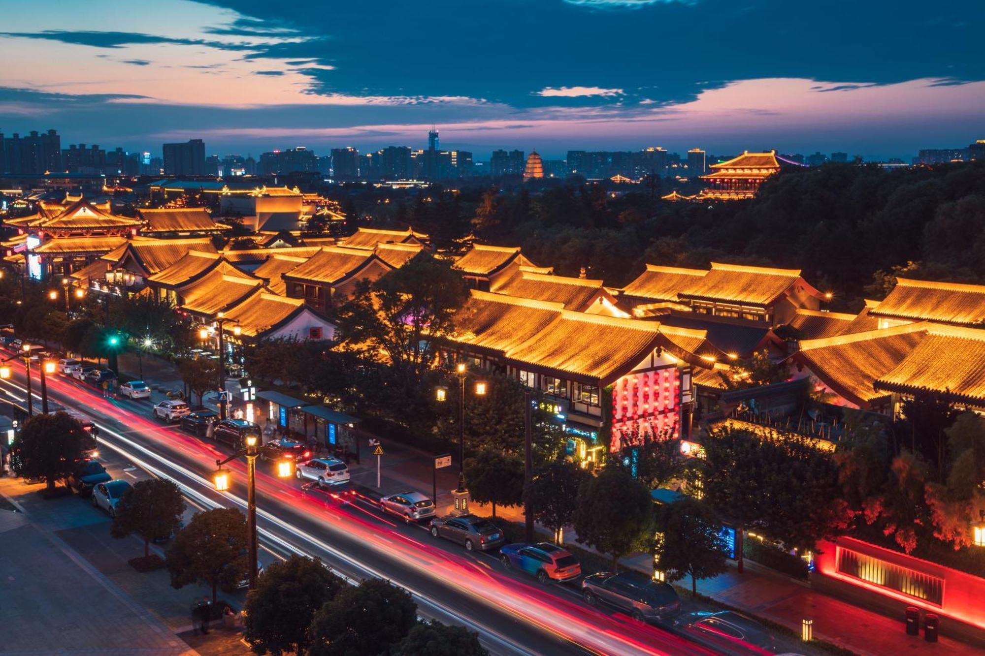 Gran Melia Xi'An Hotel Hszian Kültér fotó