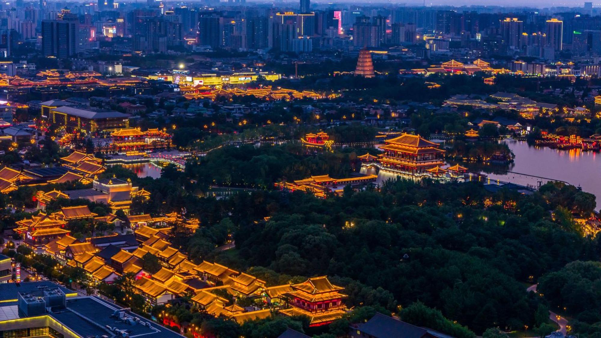 Gran Melia Xi'An Hotel Hszian Kültér fotó