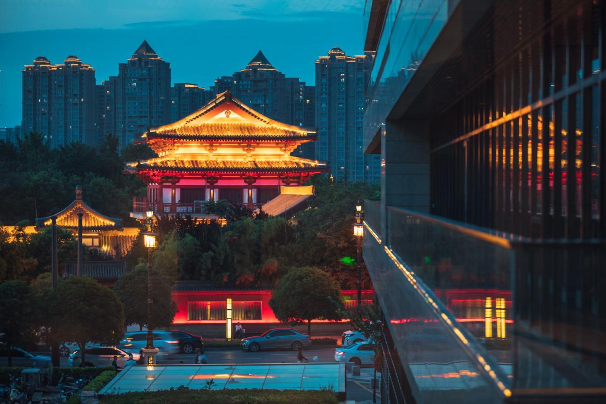 Gran Melia Xi'An Hotel Hszian Kültér fotó